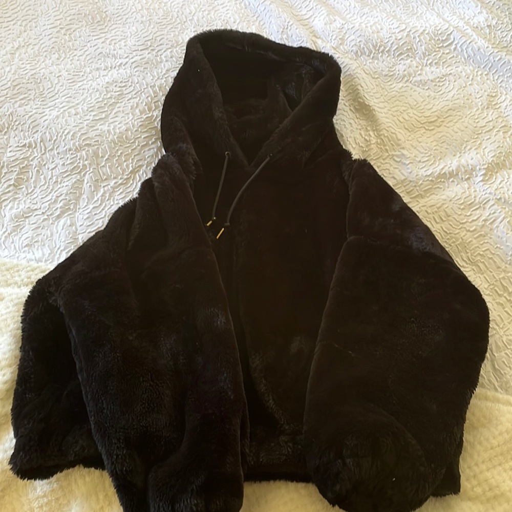 Faux Fur Hoodie